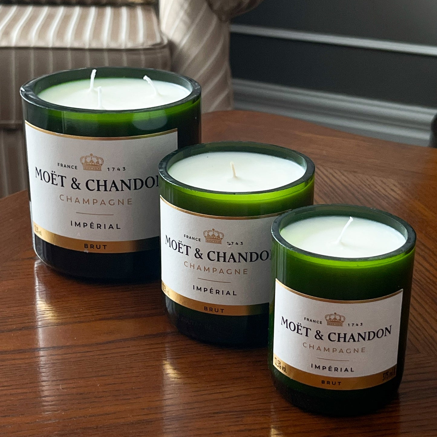 Moet Brut - Tre Tesori Candle Set