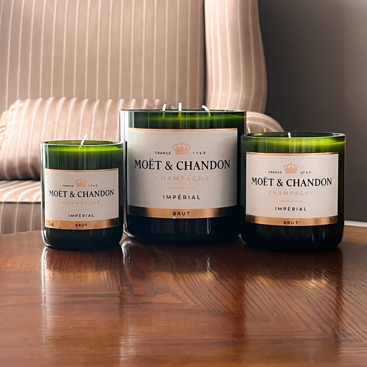 Moet Brut - Tre Tesori Candle Set