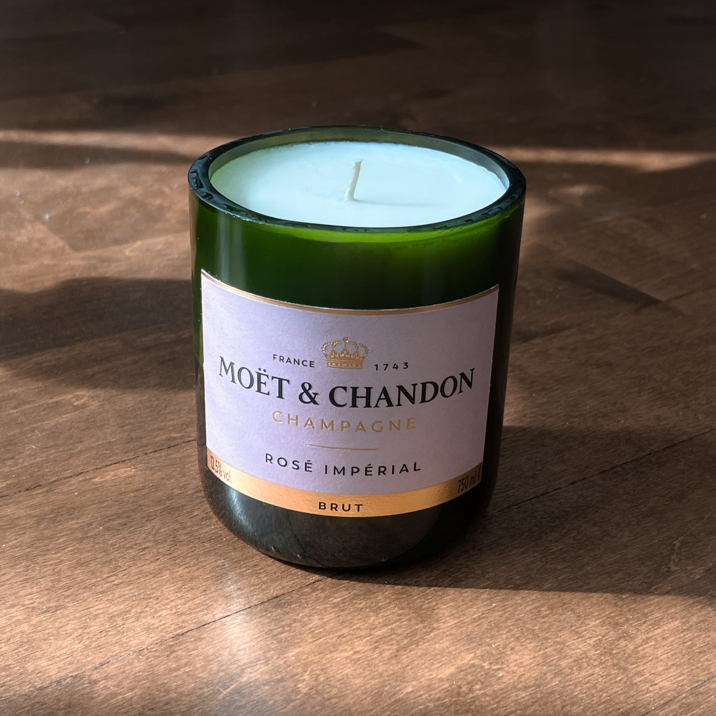 Moet Rose Gold Candle