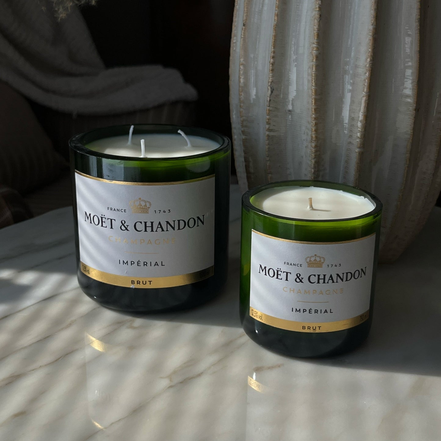 Moet & Chandon Imperial Brut Candle - By Tiseo