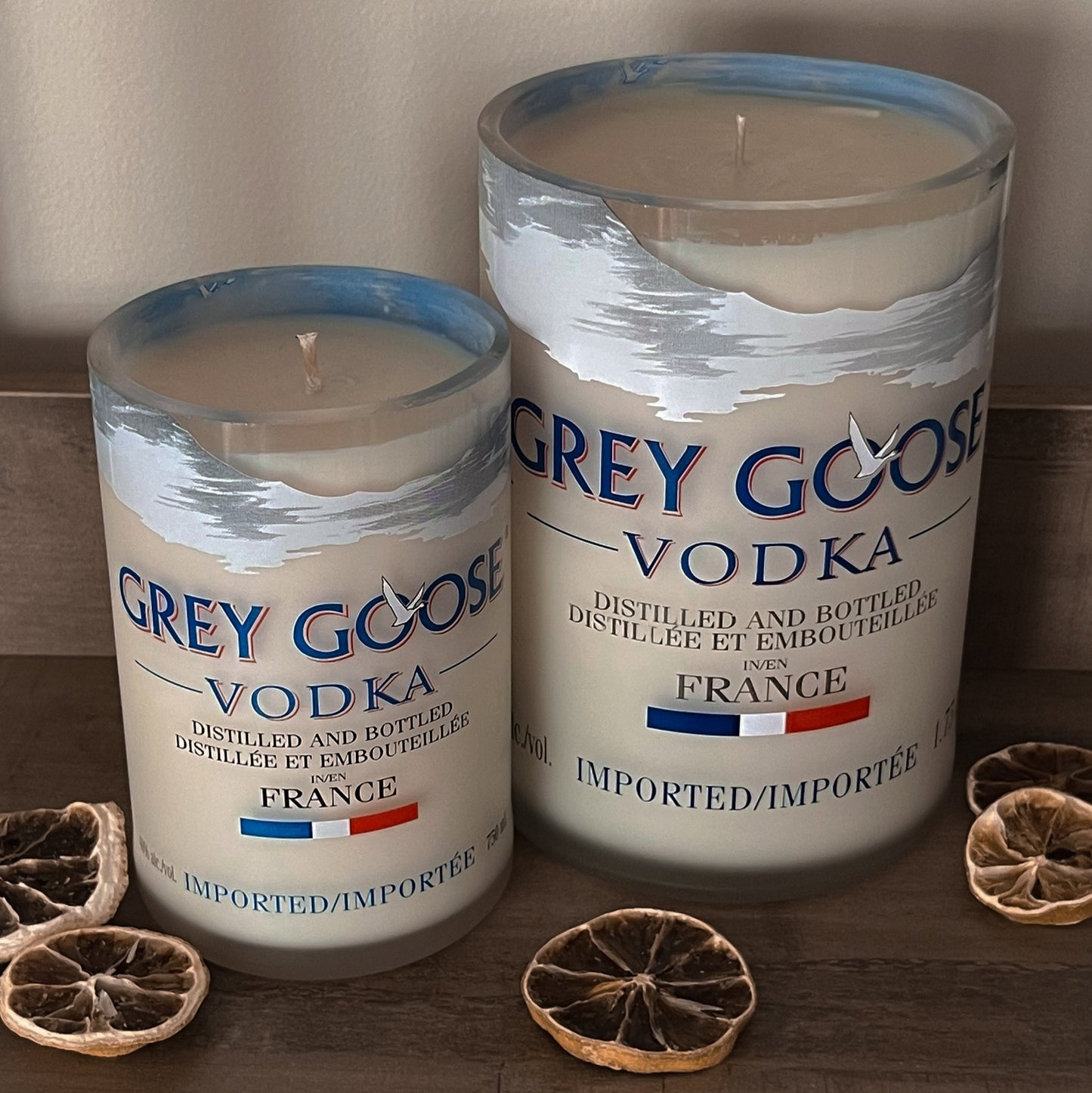 The Grey Goose Candle Duo