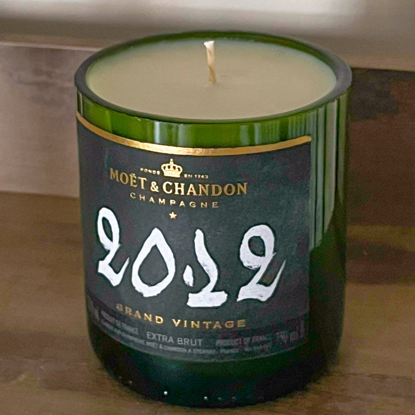 Vintage 2012 Moet Candle