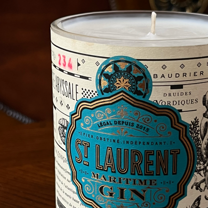 St Laurent Gin Candle - By Tiseo