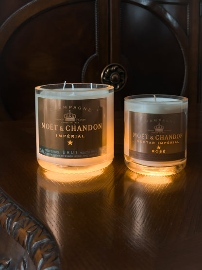The Moet Duo Glow Candle Set - By Tiseo